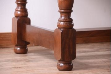 中古　九州民芸家具　上質なダイニングテーブル