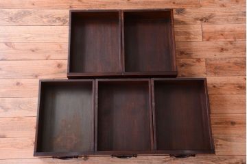 中古　民芸家具　高級品　特大!七尺　重ね水屋箪笥(定価約220万円)