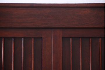 中古　民芸家具　高級品　特大!七尺　重ね水屋箪笥(定価約220万円)