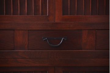 中古　民芸家具　高級品　特大!七尺　重ね水屋箪笥(定価約220万円)
