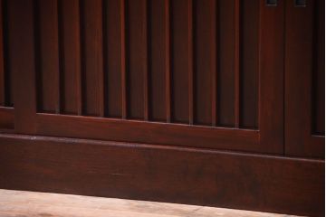 中古　民芸家具　高級品　特大!七尺　重ね水屋箪笥(定価約220万円)