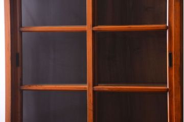 アンティーク家具　古民具・骨董　幅狭!アンティーク重ね収納棚(食器棚)