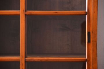 アンティーク家具　古民具・骨董　幅狭!アンティーク重ね収納棚(食器棚)