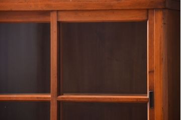 アンティーク家具　古民具・骨董　幅狭!アンティーク重ね収納棚(食器棚)