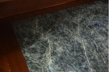 ヴィンテージ家具　高級ビンテージ　凝った意匠が美しい組み立て式ロールトップデスク