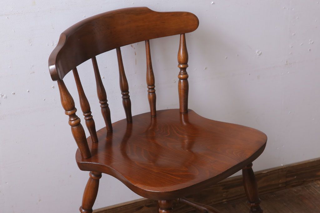 中古　飛騨家具　ビンテージ　WINDS　太平　チェア(2)