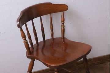 中古　飛騨家具　ビンテージ　WINDS　太平　チェア(2)