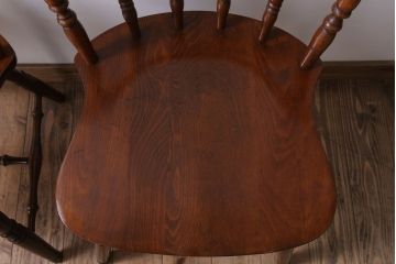 中古　飛騨家具　ビンテージ　WINDS　太平　チェア2脚セット