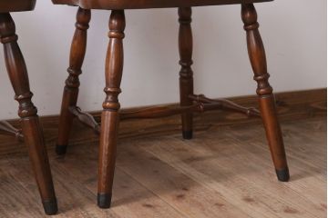 中古　飛騨家具　ビンテージ　WINDS　太平　チェア2脚セット