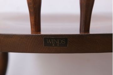 中古　飛騨家具　ビンテージ　WINDS　太平　チェア2脚セット