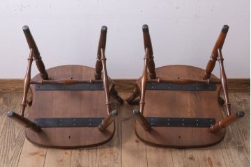 中古　飛騨家具　ビンテージ　WINDS　太平　チェア2脚セット