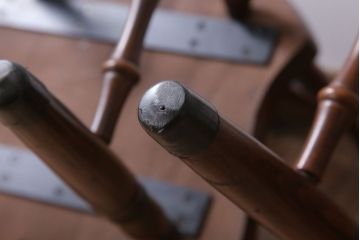 中古　飛騨家具　ビンテージ　WINDS　太平　チェア2脚セット