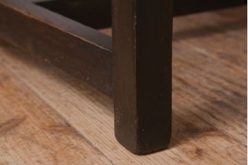 アンティーク家具　イギリスアンティーク　ラッシ座面チェア(2)