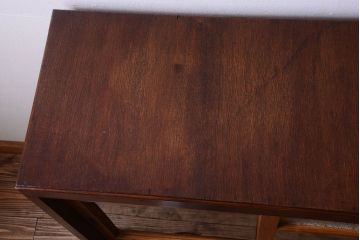 レトロ家具　ダイヤガラス入り!昭和レトロ　小ぶりな本箱