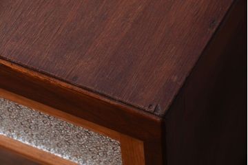 レトロ家具　ダイヤガラス入り!昭和レトロ　小ぶりな本箱