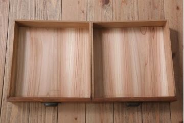 総欅製　美品　天板一枚板!大正昭和期の上質なアンティーク文机