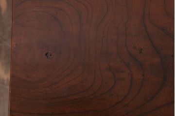 総欅製　美品　天板一枚板!大正昭和期の上質なアンティーク文机