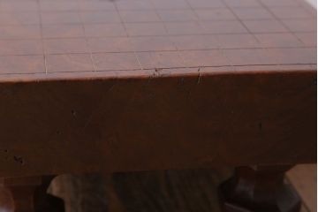 アンティーク雑貨　古い欅材製!アンティーク将棋盤(飾り台)
