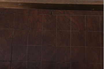 アンティーク雑貨　古い欅材製!アンティーク将棋盤(飾り台)