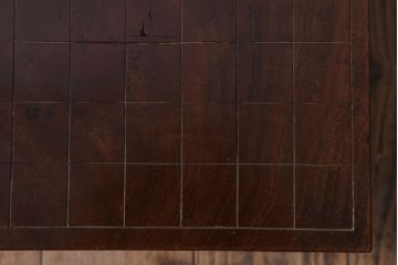 アンティーク雑貨　古い欅材製!アンティーク将棋盤(飾り台)