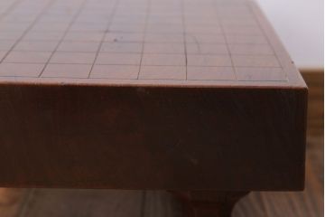 アンティーク雑貨　古い欅材製!アンティーク将棋盤(飾り台)