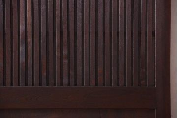 総欅製!明治大正期の古い蔵戸(格子戸、玄関戸)