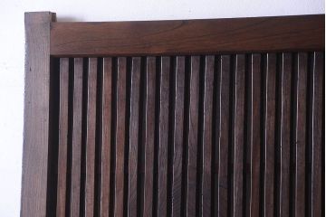 総欅製!明治大正期の古い蔵戸(2)(玄関戸)