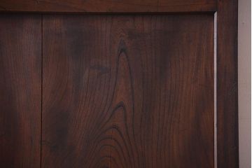 総欅製!明治大正期の古い蔵戸(2)(玄関戸)