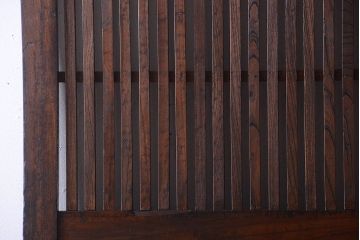 総欅製!明治大正期の古い蔵戸(2)(玄関戸)