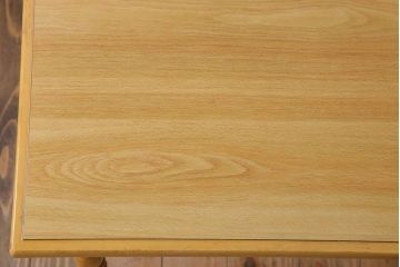 中古　飛騨家具　柏木工　明るい木味のスクエアダイニングテーブル