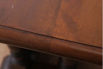 中古　松本民芸家具　28型　上質なバタフライ卓(折りたたみテーブル)(定価約16万円)