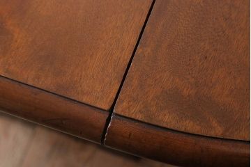 中古　松本民芸家具　28型　上質なバタフライ卓(折りたたみテーブル)(定価約16万円)