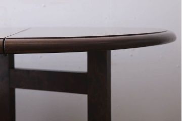 中古　松本民芸家具　28型　上質なバタフライ卓(折りたたみテーブル)(定価約16万円)