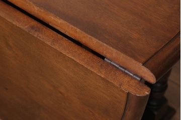 中古　松本民芸家具　28型　上質なバタフライ卓(折りたたみテーブル)(定価約16万円)