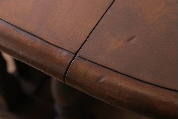 中古　松本民芸家具　28型　上質なバタフライ卓(折りたたみテーブル)(定価約16万円)