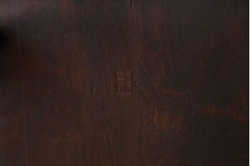 中古　松本民芸家具　28型　上質なバタフライ卓(折りたたみテーブル)(定価約16万円)