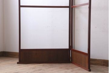 アンティーク雑貨　古い木の味わい深い和製アンティーク衣桁