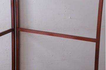 アンティーク雑貨　古い木の味わい深い和製アンティーク衣桁