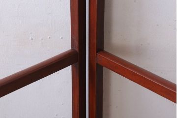 アンティーク雑貨　古い木の味わい深い和製アンティーク衣桁