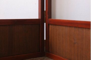 アンティーク雑貨　古い木の味わい深い和製アンティーク衣桁