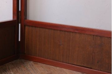 アンティーク雑貨　古い木の味わい深い和製アンティーク衣桁
