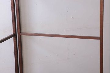 アンティーク雑貨　タモ材製　フック付き　古い木の味わい深い和製アンティーク衣桁