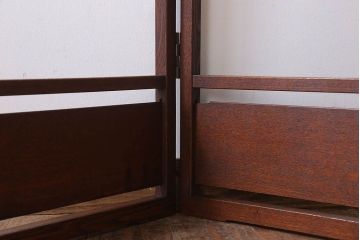 アンティーク雑貨　タモ材製　フック付き　古い木の味わい深い和製アンティーク衣桁