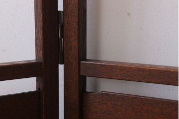 アンティーク雑貨　タモ材製　フック付き　古い木の味わい深い和製アンティーク衣桁