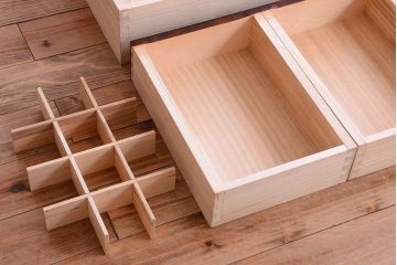 中古　北海道民芸家具　チェスト(箪笥)(定価約24万円)