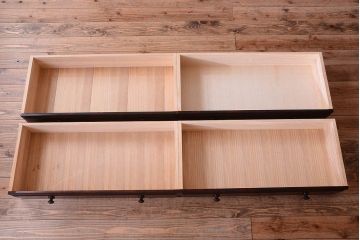 中古　北海道民芸家具　チェスト(箪笥)(定価約24万円)