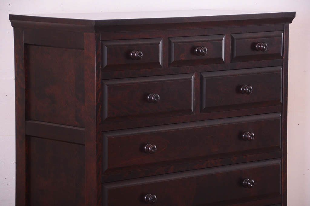 中古　北海道民芸家具　チェスト(箪笥)(定価約24万円)