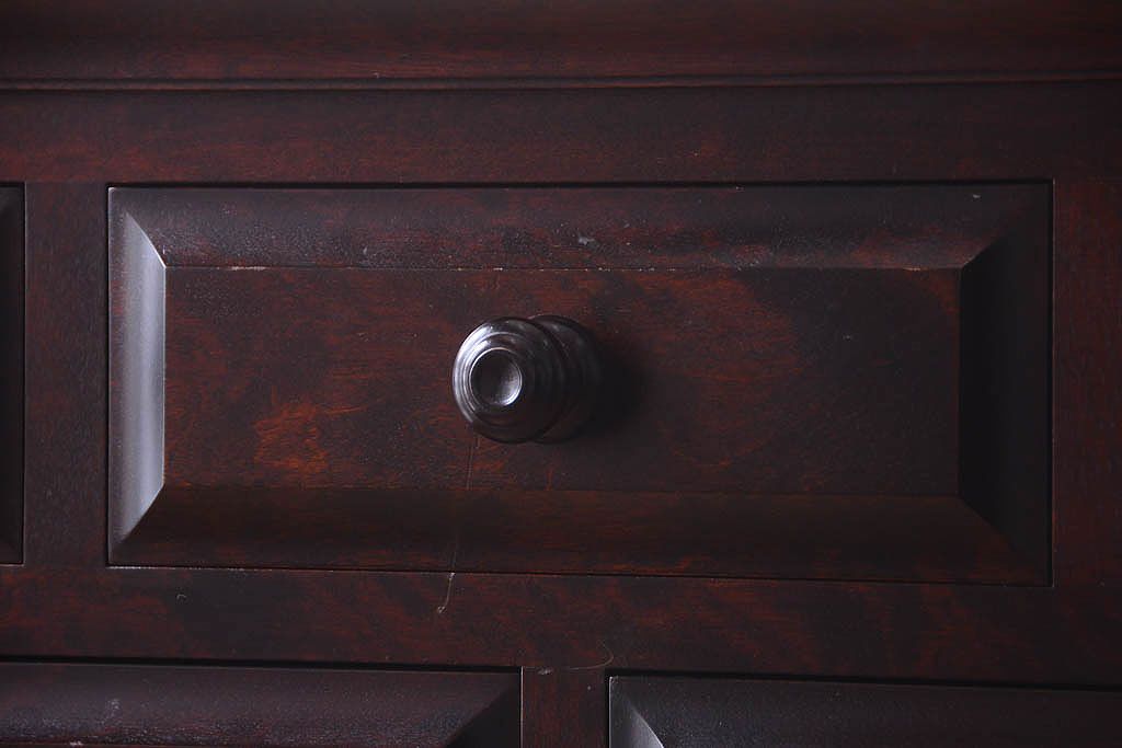 中古　北海道民芸家具　チェスト(箪笥)(定価約24万円)