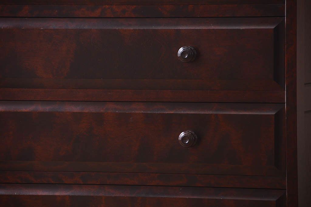 中古　北海道民芸家具　チェスト(箪笥)(定価約24万円)