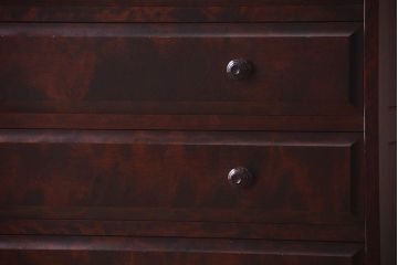 中古　北海道民芸家具　チェスト(箪笥)(定価約24万円)